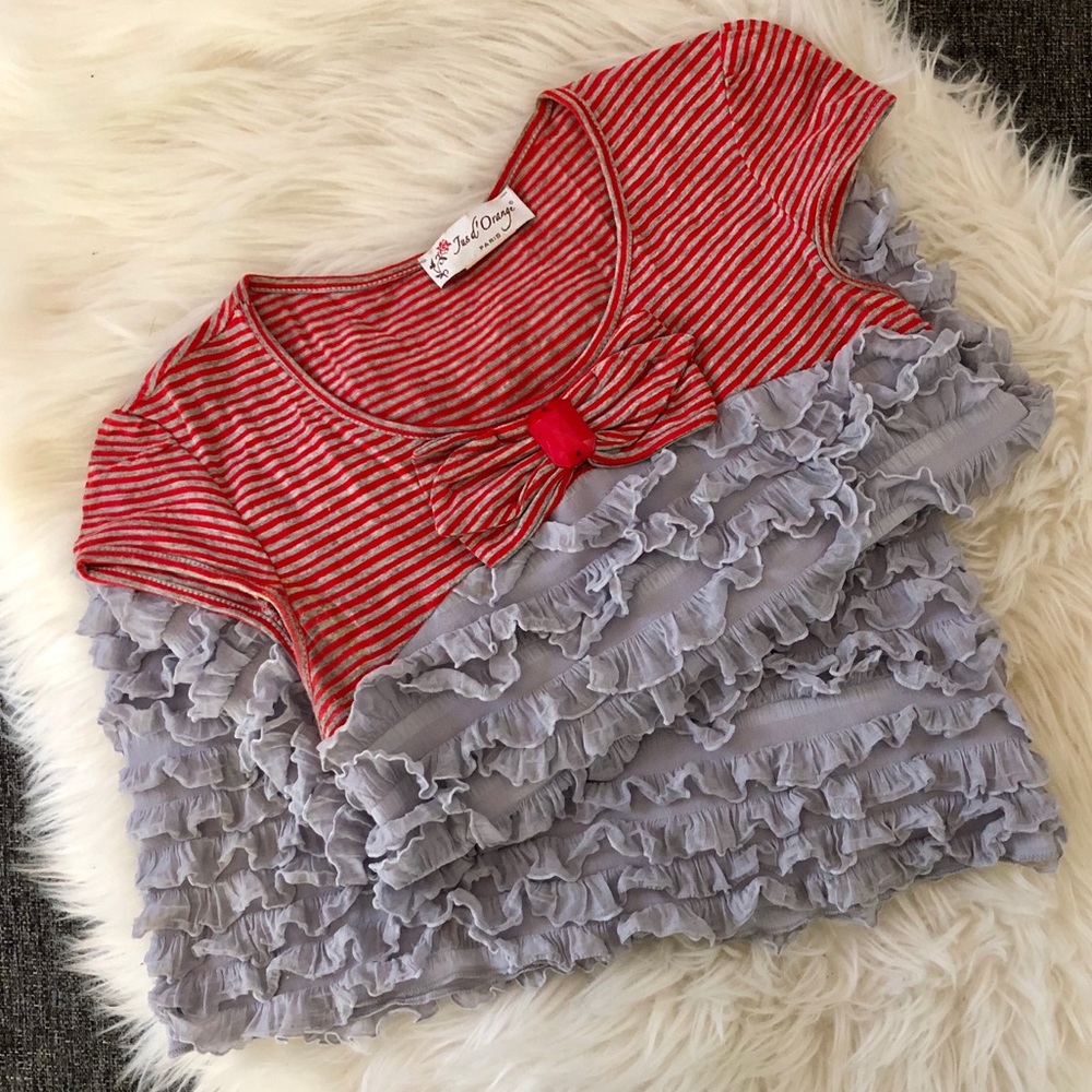 Cute Ruffled Dress from Paris